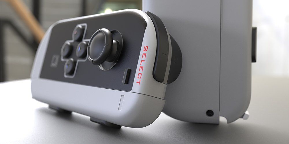 Mira estos hermosos Joy-Con basados en el NES