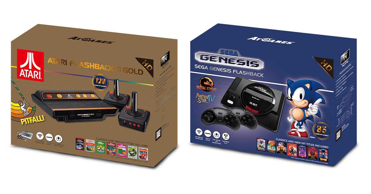 ¿Ya viste las nuevas consolas retro de SEGA y Atari para septiembre?