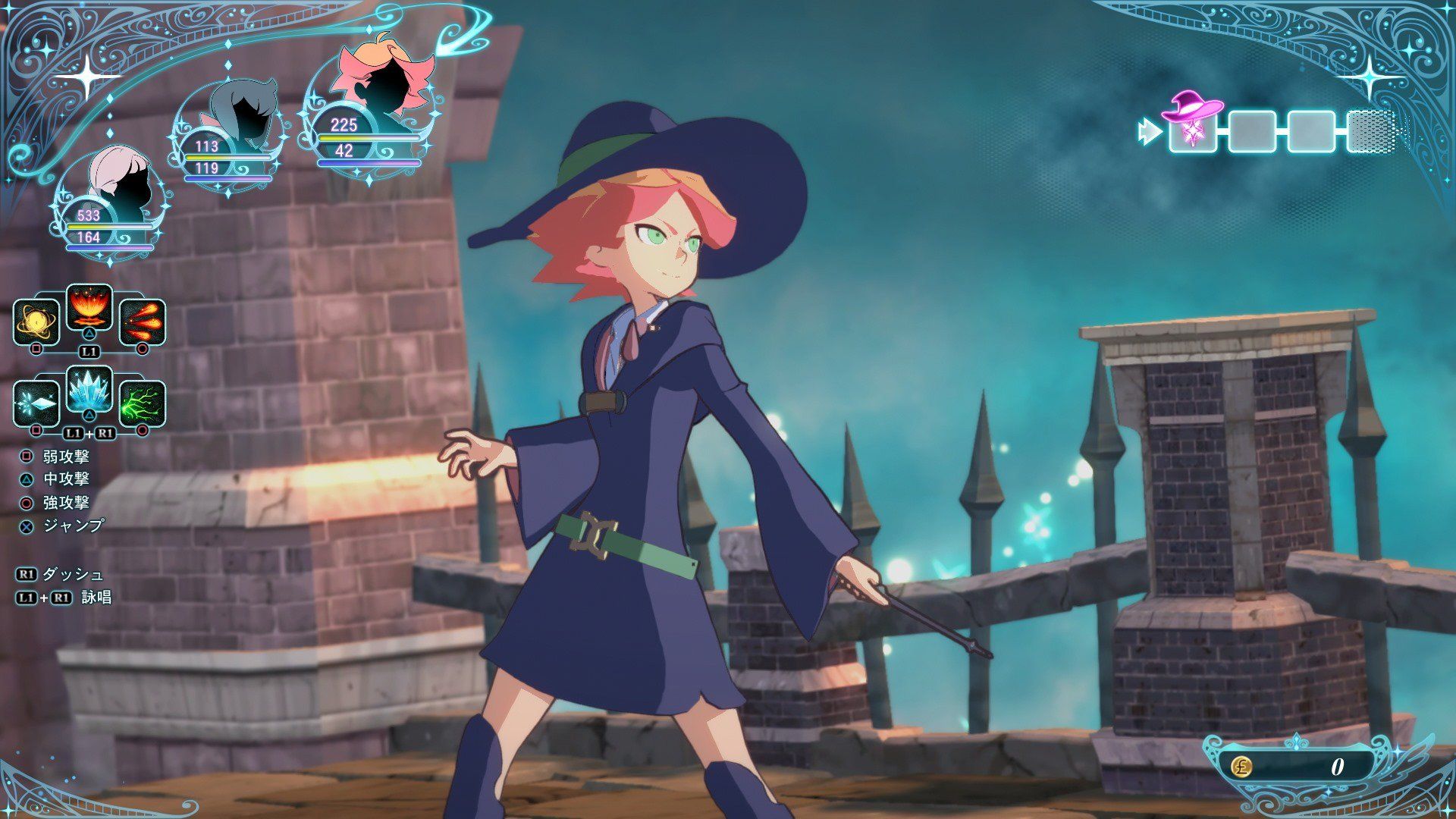 Así se ven Amanda, Constanze y Jasminka en Little Witch Academia