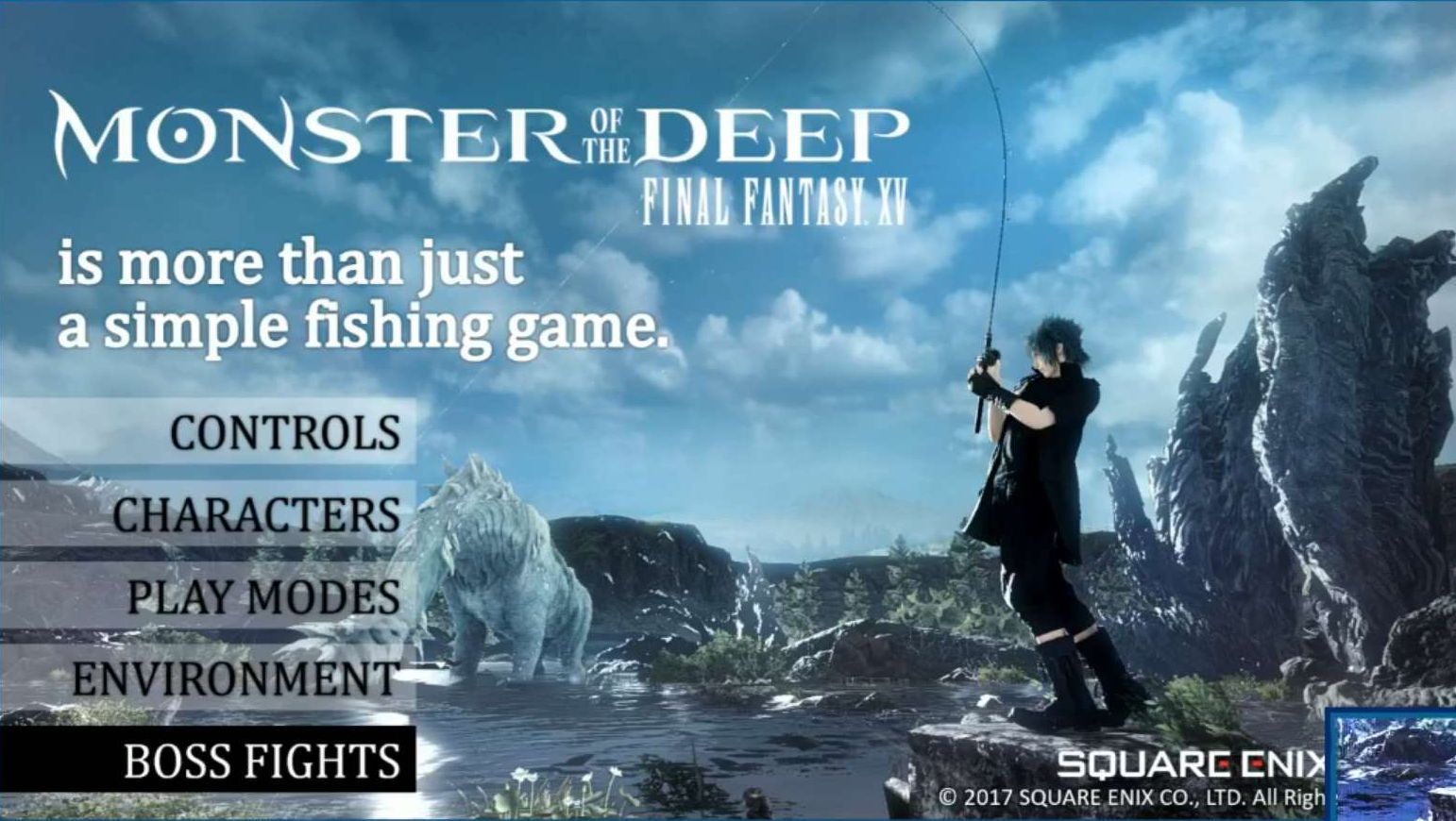 Monster of the Deep: Final Fantasy XV será una experiencia con pesca y más