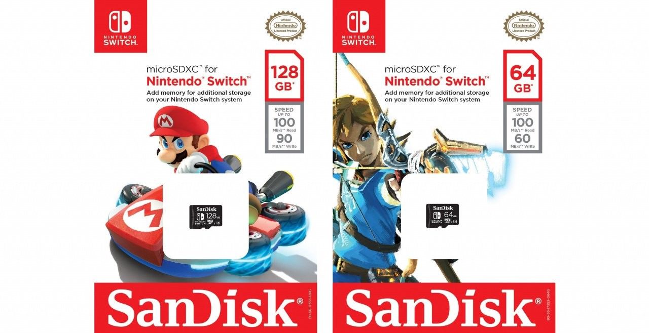 Nintendo venderá memorias oficiales microSDXC para Nintendo Switch