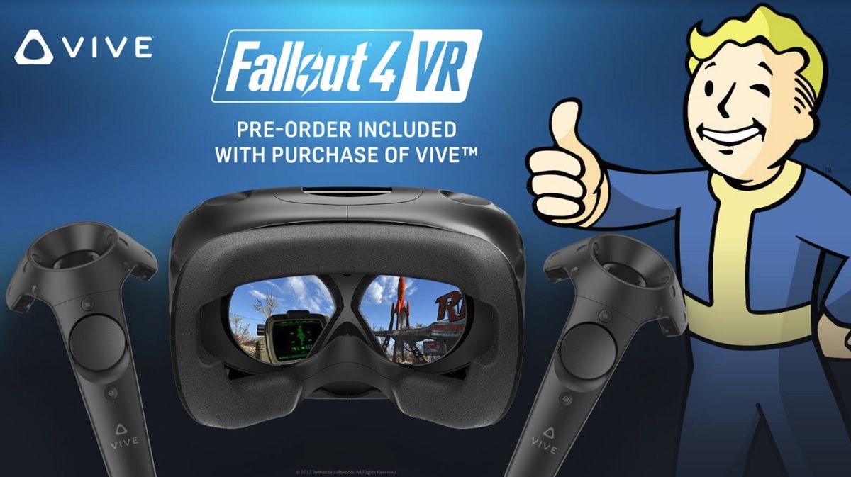 Habrá un bundle de HTC Vive con Fallout 4 VR