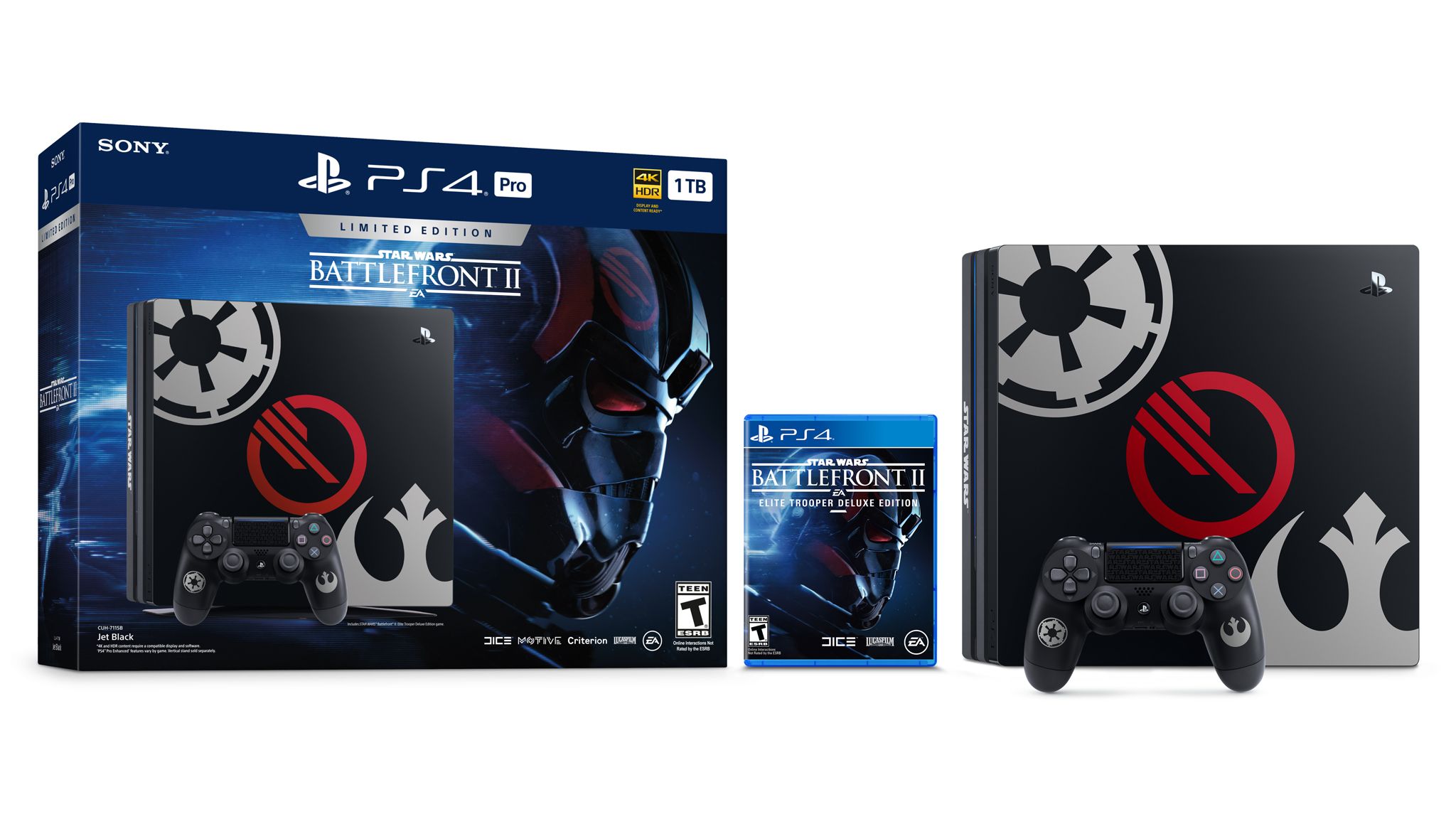 Nuevos bundles de PlayStation 4 y Star Wars: Battlefront II