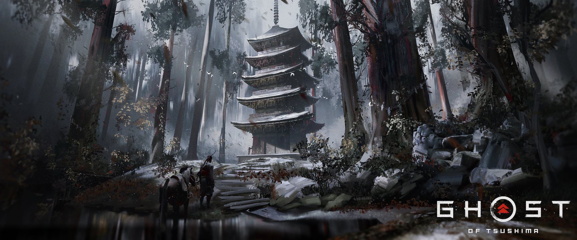 Mira los nuevos artes de Ghost of Tsushima