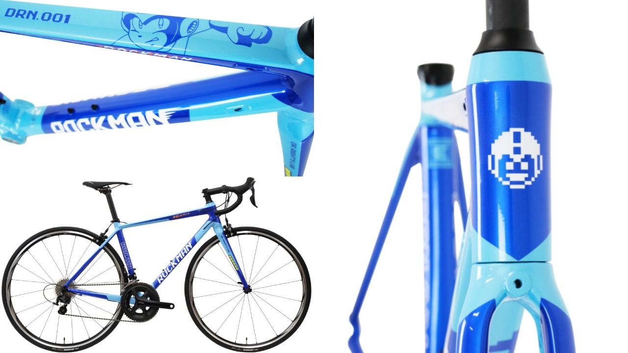 Mira esta increíble bicicleta de Mega Man