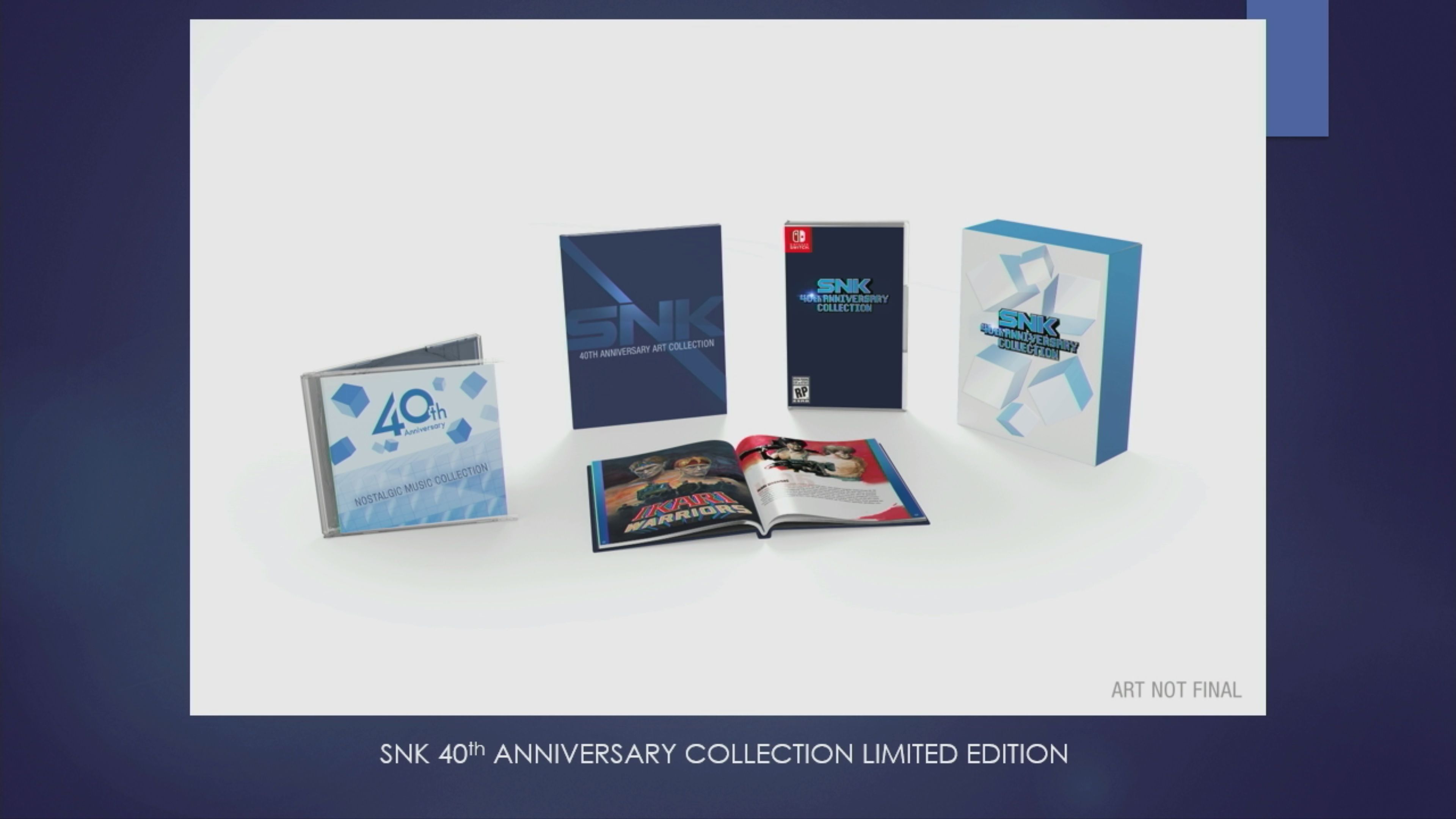 Se revela SNK 40th Anniversary Collection para Nintendo Switch