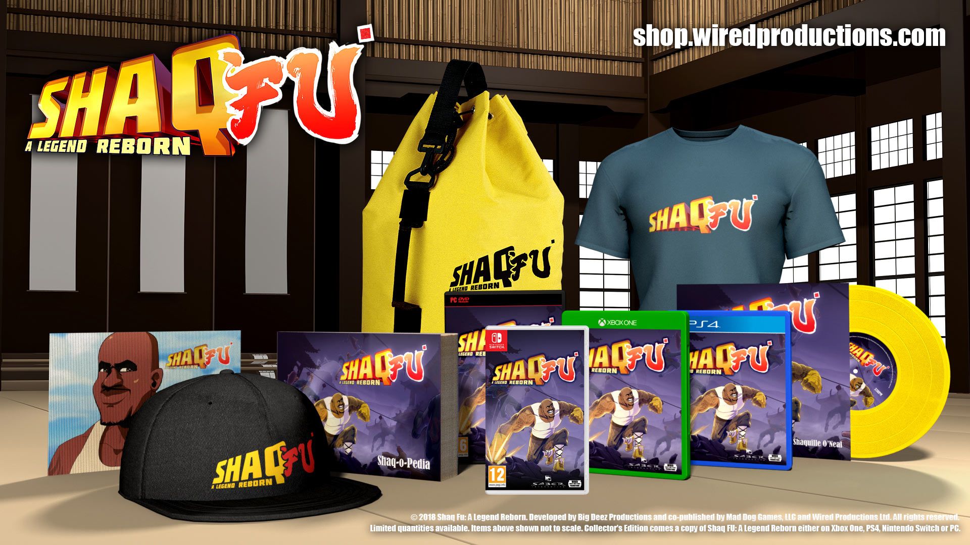 Sólo se producirán 500 copias de la edición coleccionable de Shaq Fu: A Legend Reborn