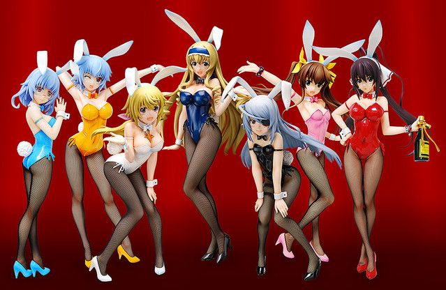 Infinite Stratos – Bunny Girl Project nos muestra la figura a escala 1/4 de Kanzashi Sarashiki