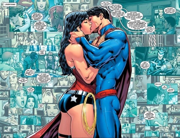 El romance entre Superman y Wonder Woman dejará de ser canon