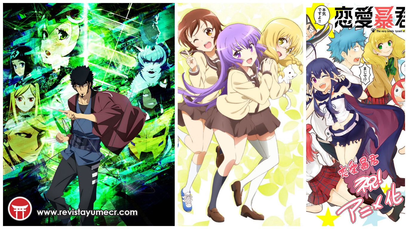 Noticias anime – Dimension W, Renai Bokun, Sansha Sanyo y más