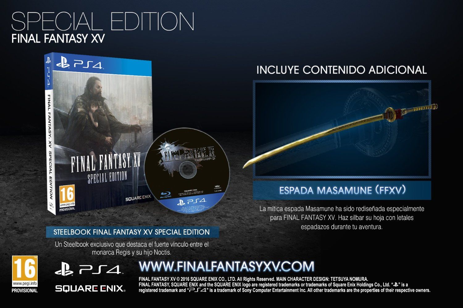 Revelada una nueva “Special Edition” de Final Fantasy XV