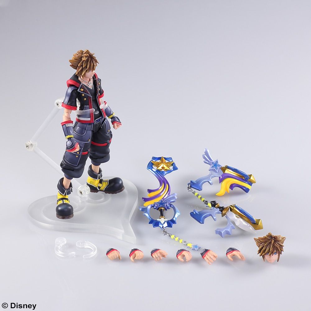 Kingdom Hearts III tendrá una línea de figuras articuladas