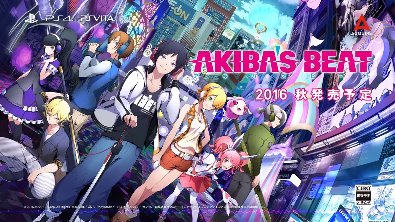 Primer tráiler para Akiba’s Beat en PlayStation 4 y PSVita
