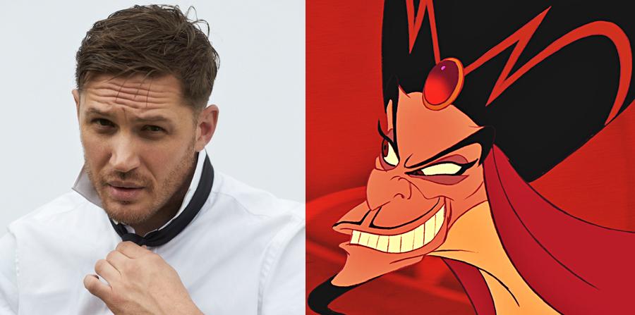 Tom Hardy sería Jafar en la película live action de Aladdín
