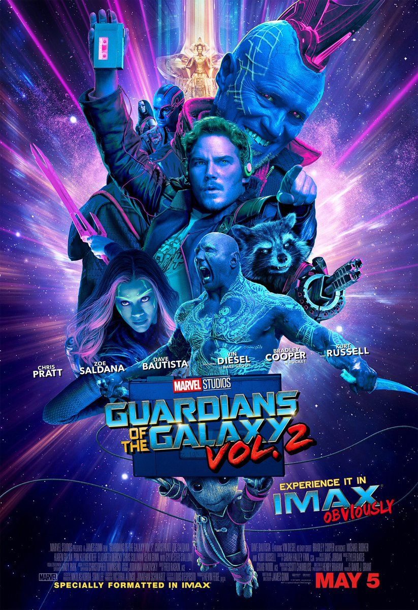 Se revelan los posters con los personajes de Guardians of the Galaxy Vol. 2