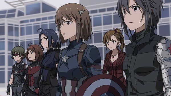Avengers x IDOLM@STER, una interesante combinación para Civil War