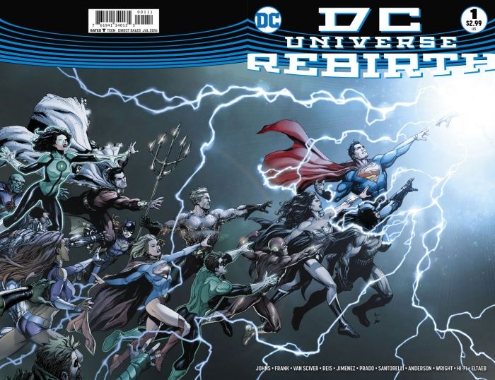 Jim Lee asegura que DC Universe Rebirth no es un reboot