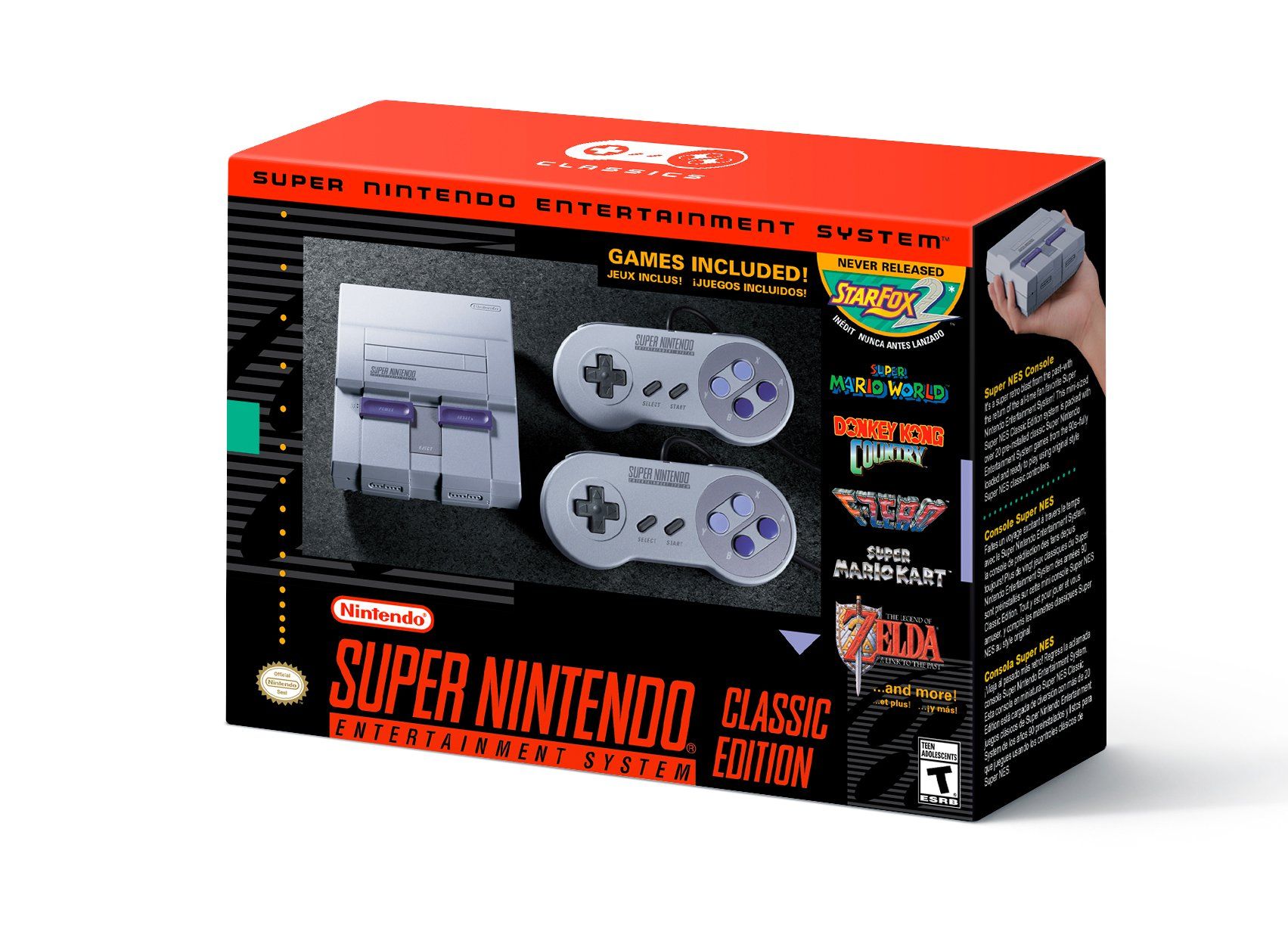 ¡Nintendo soltó la bomba! ¡El SNES Classic Edition es real!