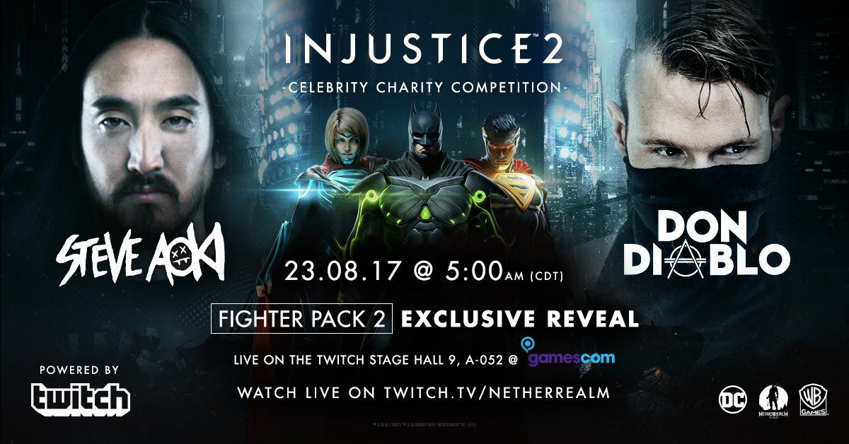 En la Gamescom 2017 conoceremos a los próximos peleadores de Injustice 2