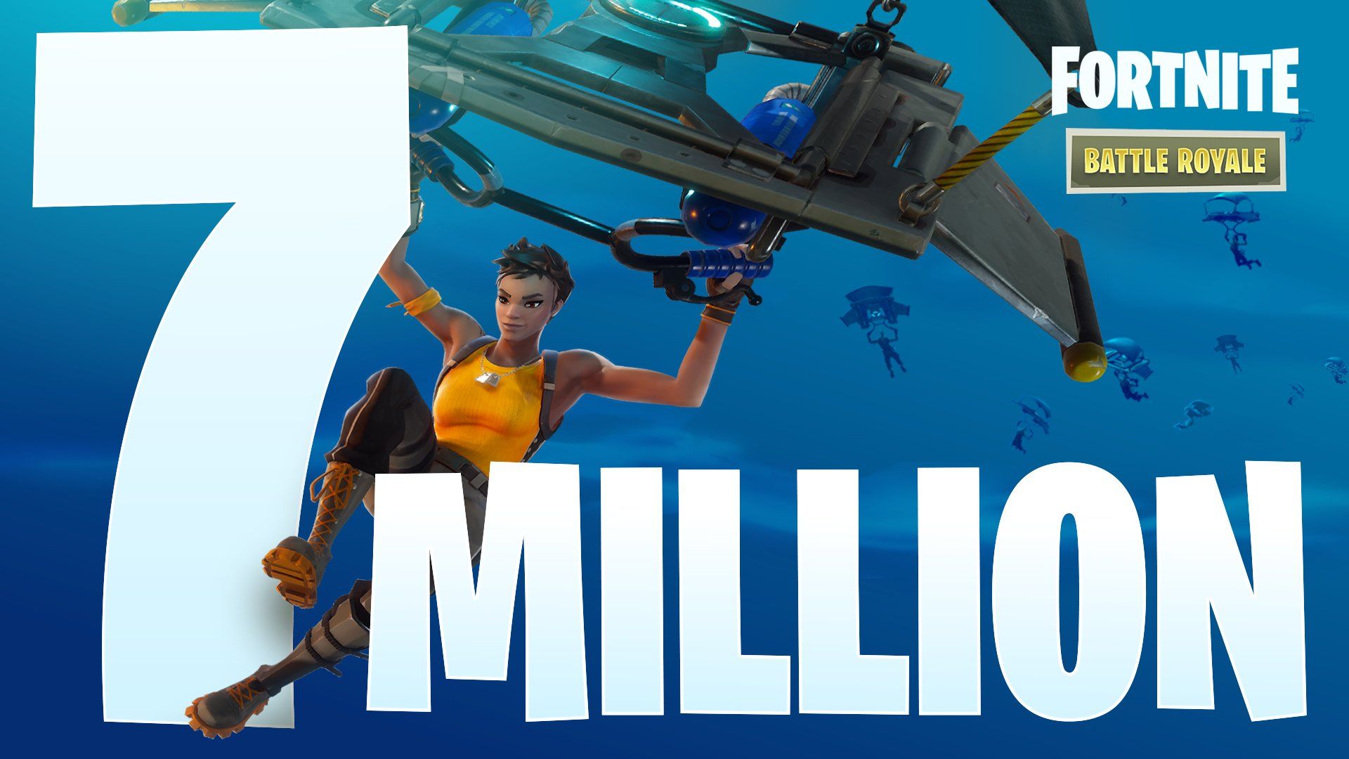 Fortnite llega a los 7 millones de jugadores
