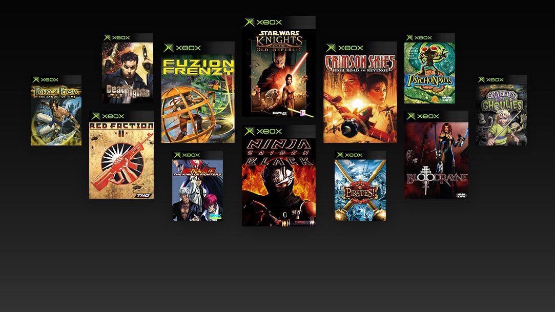 Se filtran los títulos retrocompatibles de la Xbox Original