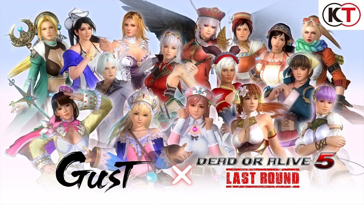 Así luce la colaboración de Gust con Dead or Alive 5: Last Round