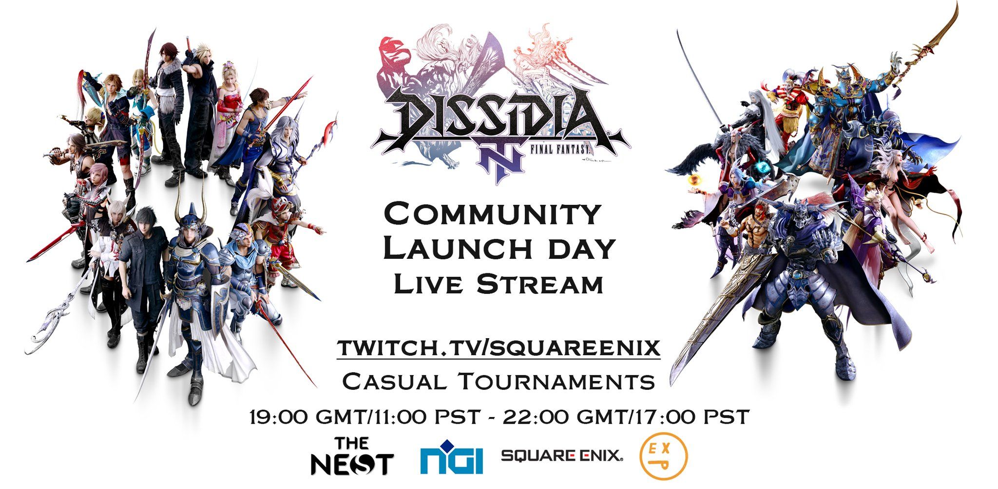 Ya disponible Dissidia Final Fantasy NT en PlayStation 4