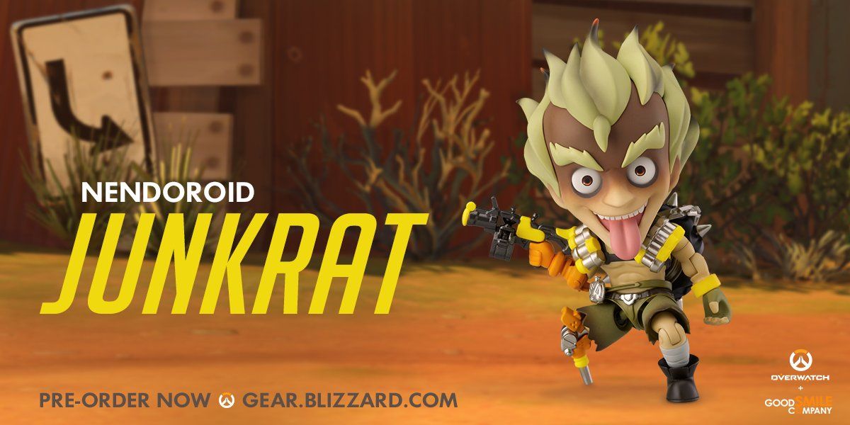Junkrat será la nueva figura Nendoroid de Overwatch