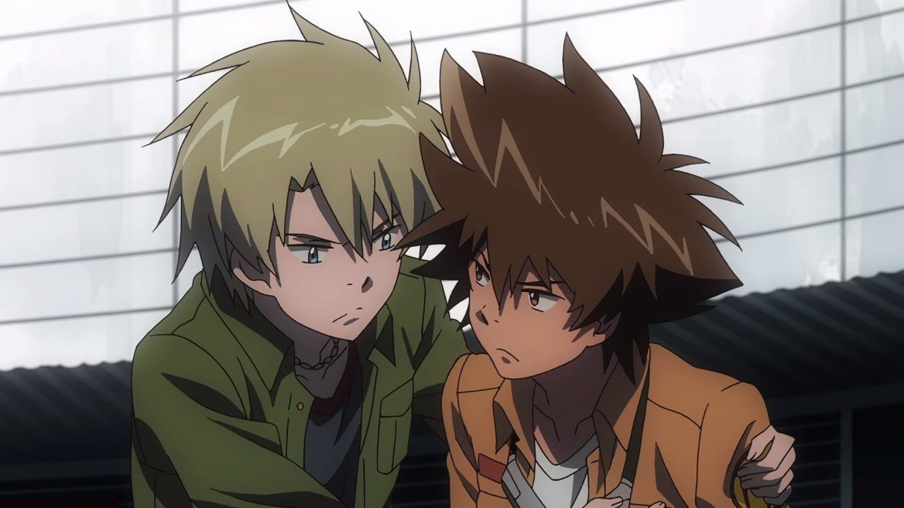 La obra de teatro de Digimon Adventure tri. nos muestra un póster y a sus protagonistas