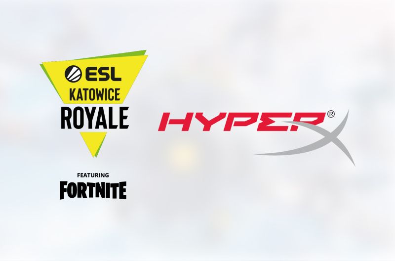 HyperX anuncia el patrocinio oficial de ESL Katowice Royale – Featuring Fortnite
