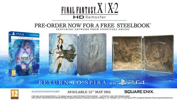 Se anuncia que Final Fantasy X | X-2 HD llegará en mayo para PlayStation 4