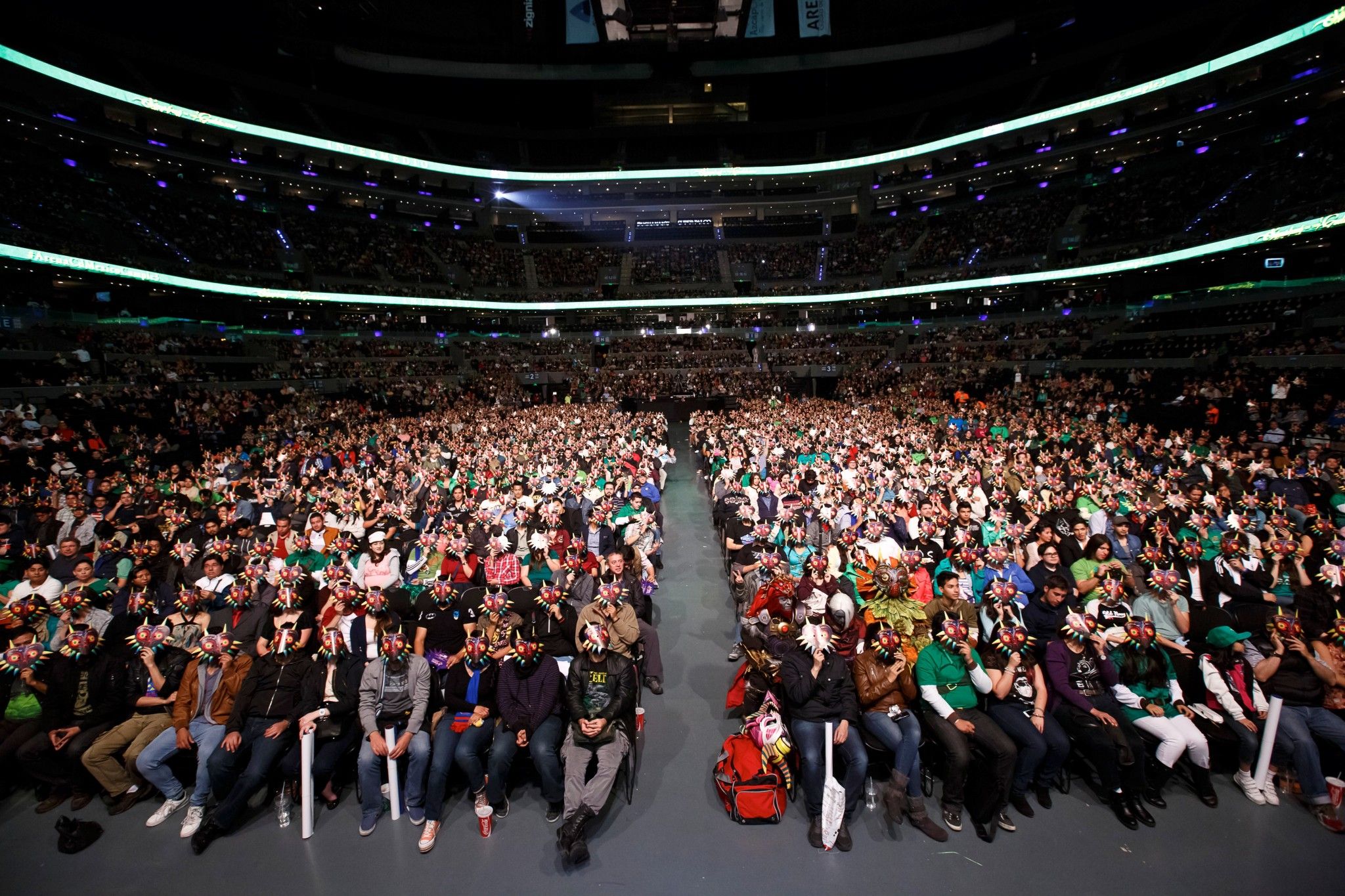 Miles de Skull Kids en México en el concierto The Legend of Zelda