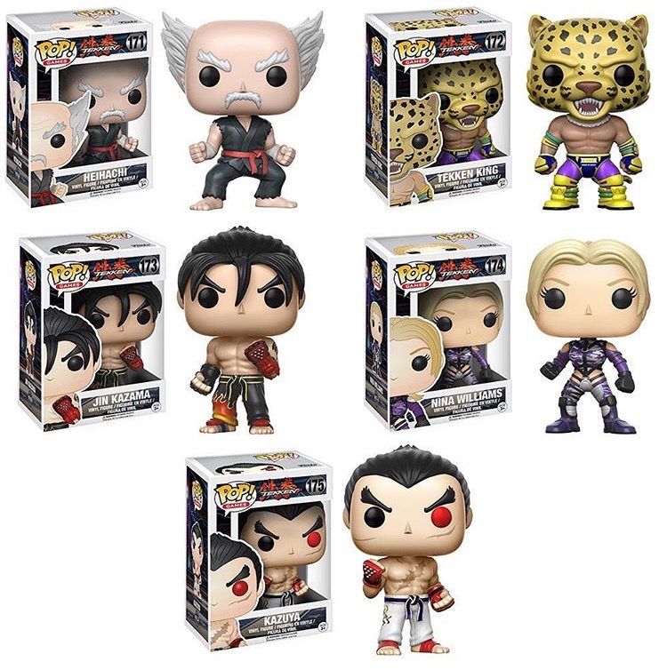 Listos para pre-ordenar los Funko Pop! de Tekken