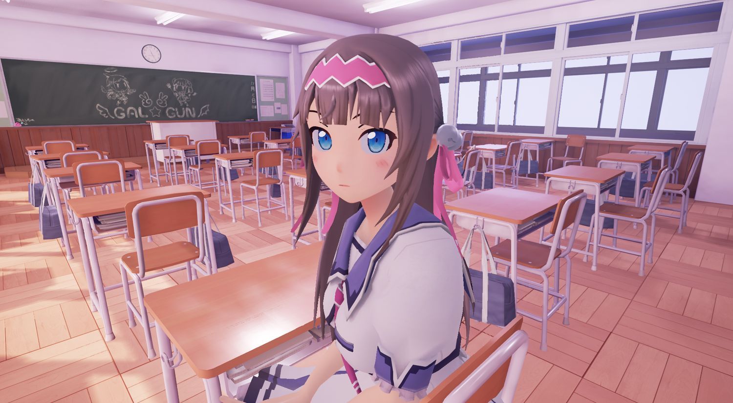 Gal Gun VR ya se encuentra disponible en Steam