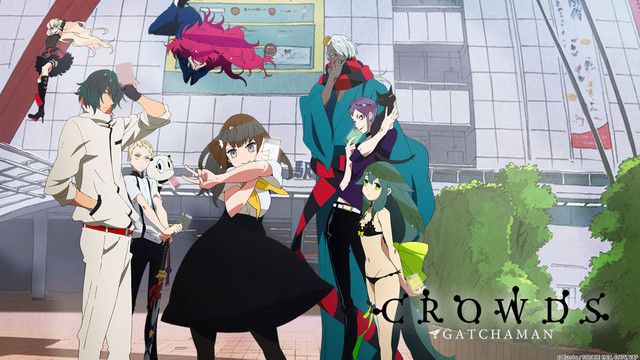 Gatchaman Crowds insight describe a sus nuevos personajes