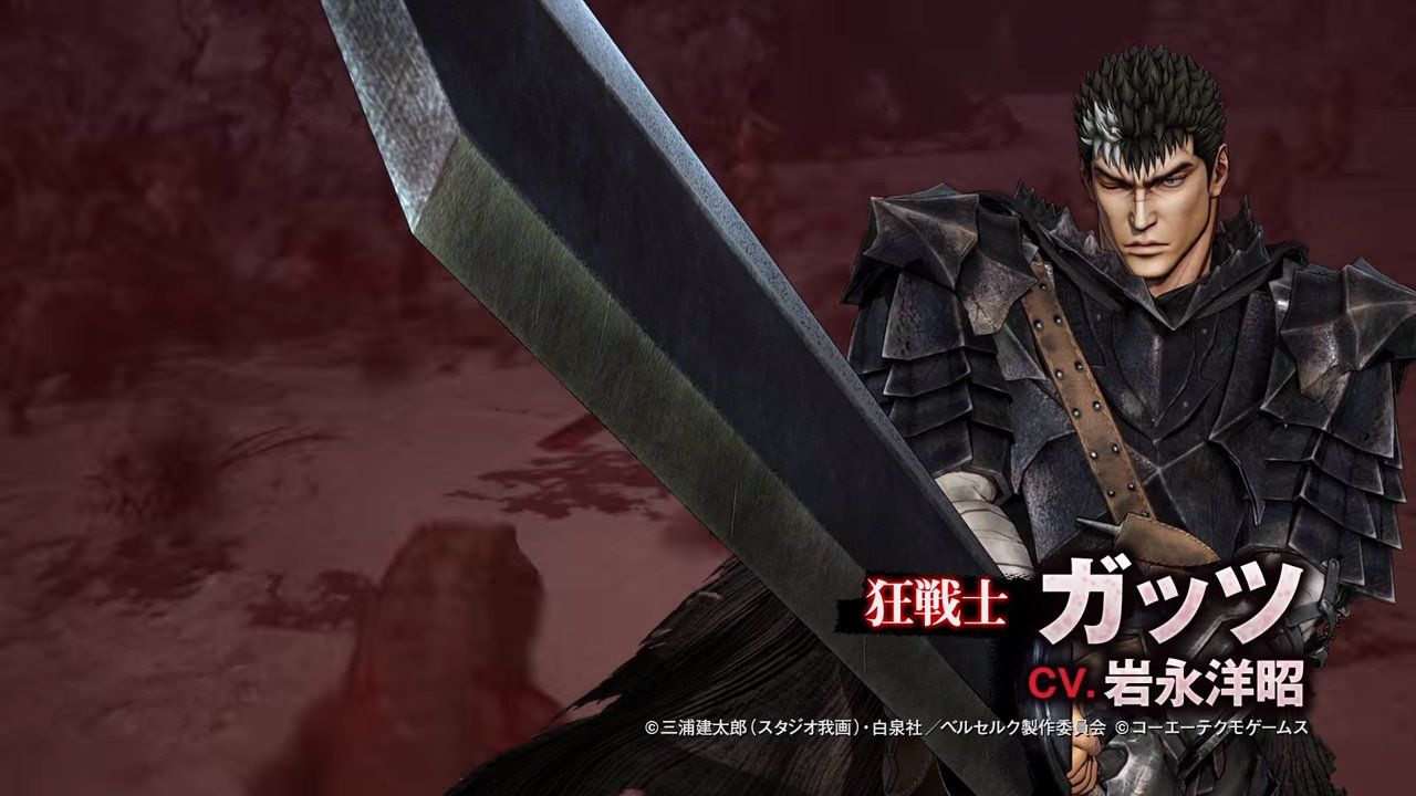 El juego de Berserk muestra un vídeo dedicado a Guts con su armadura Berserker
