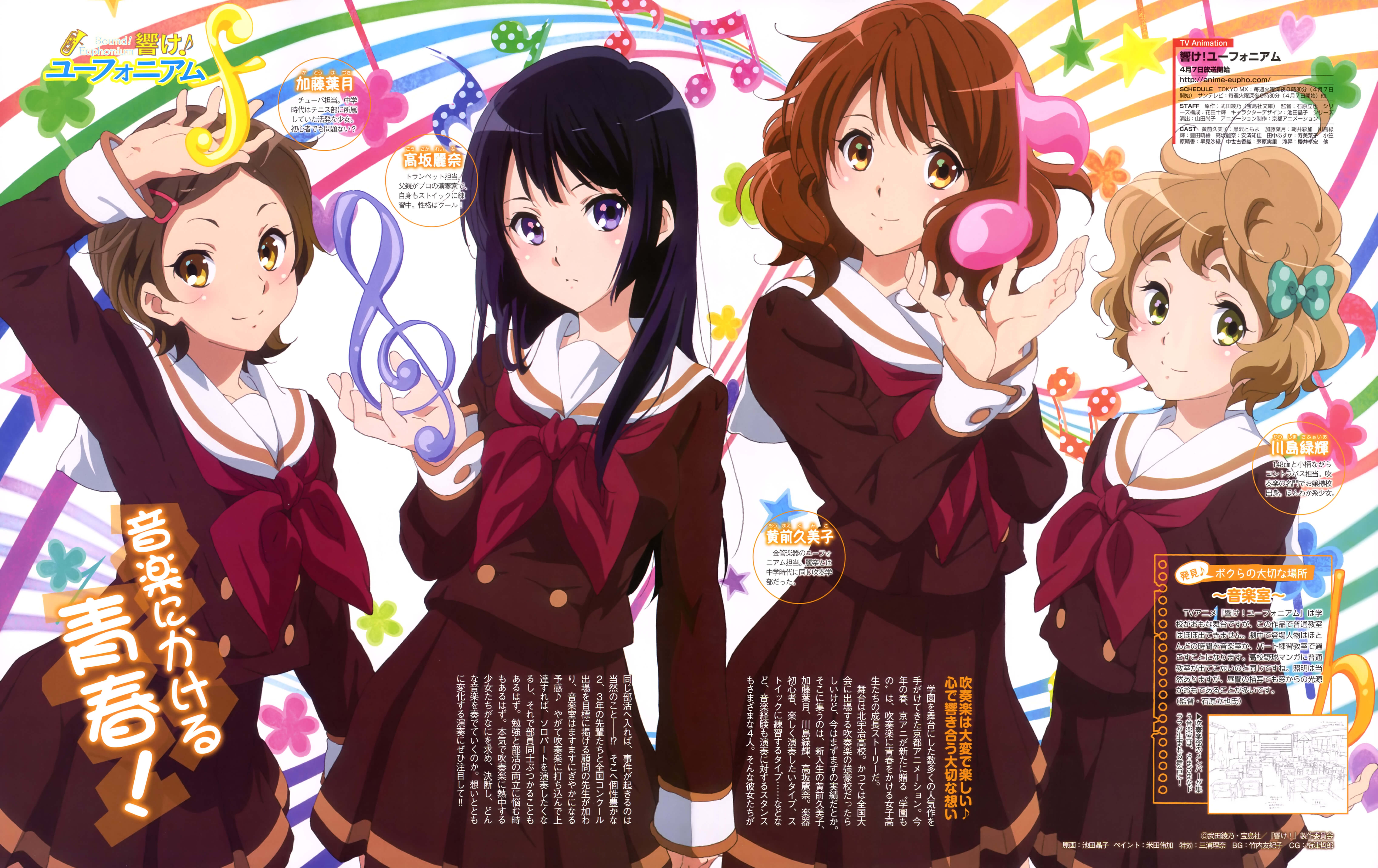 Gigs & Geeks | Noticias anime – Mahou Shoujo Ikusei Keikaku, Hibike!  Euphonium 2, Peacemaker Kurogane y más