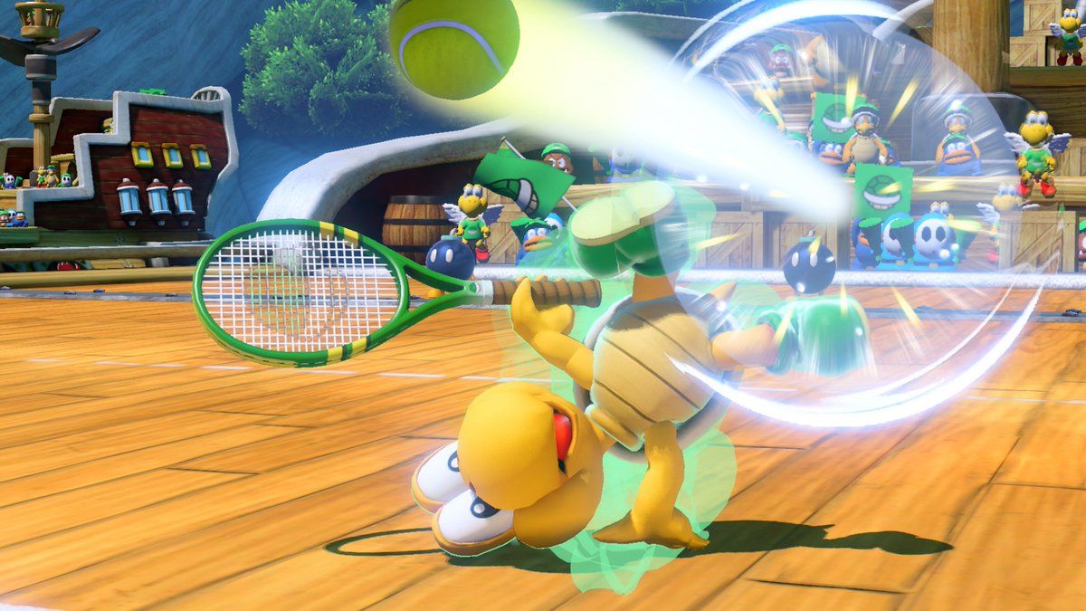 Mario Tennis Aces muestra a Koopa Troopa y Blooper desde la E3 2018