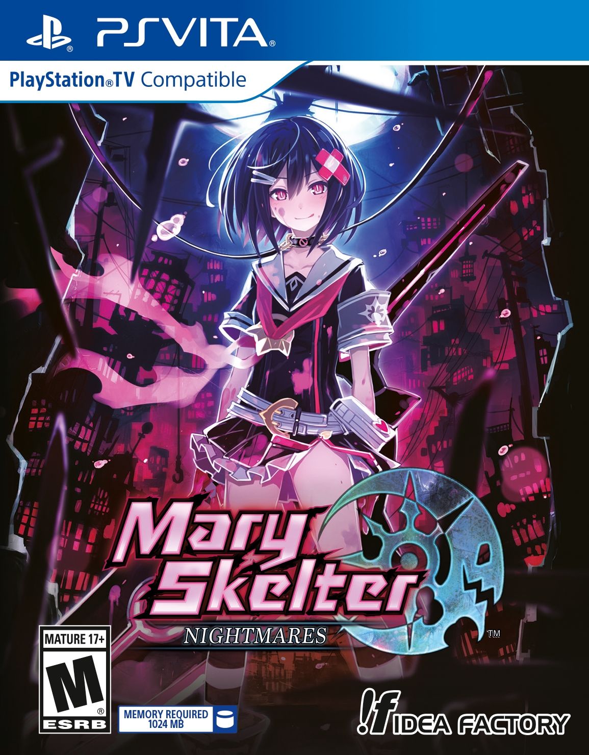 Mary Skelter: Nightmares para PSVita llegará en septiembre a Occidente