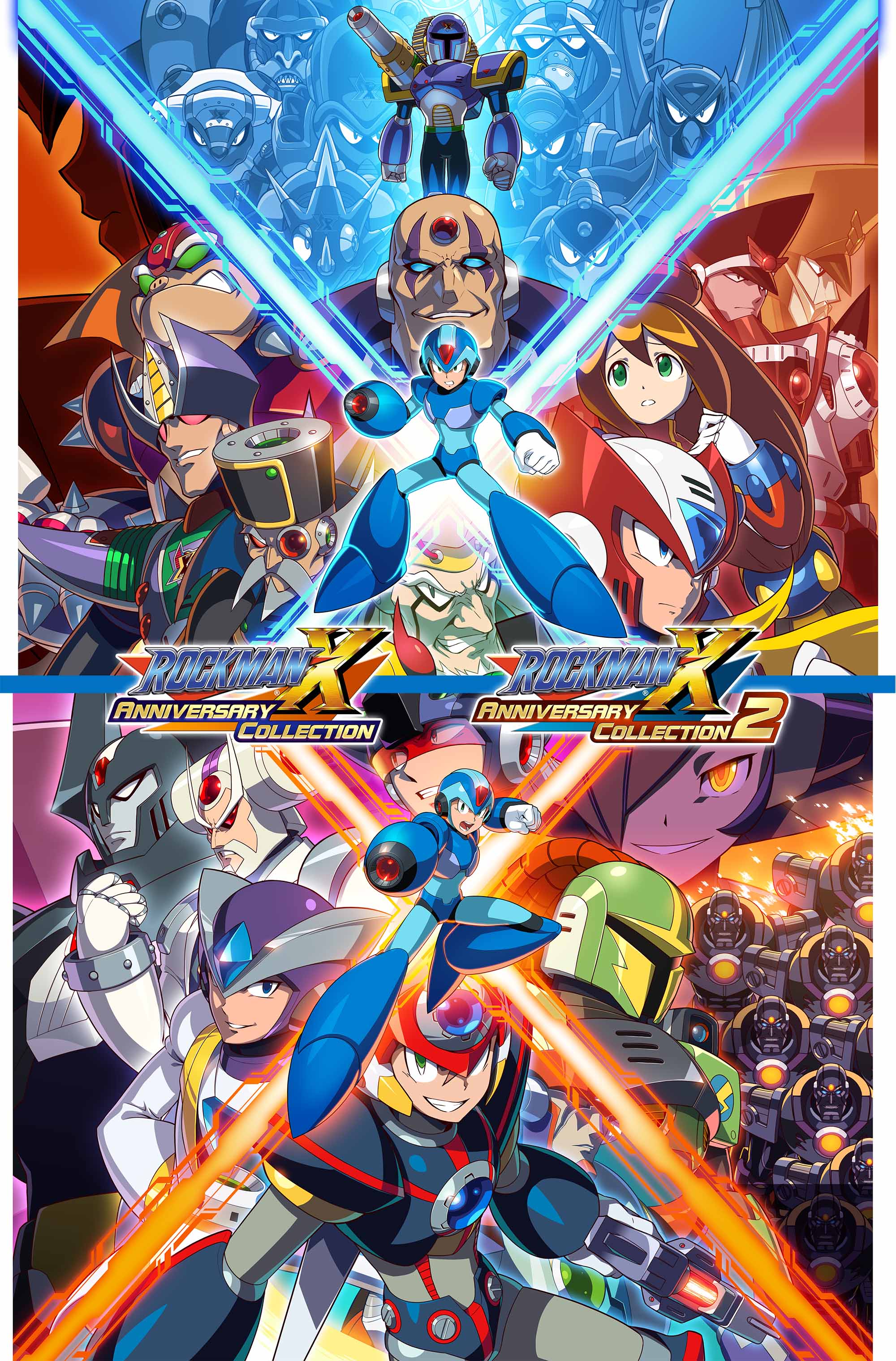 Mega Man X Legacy Collection 1 y 2 se muestran en vídeos