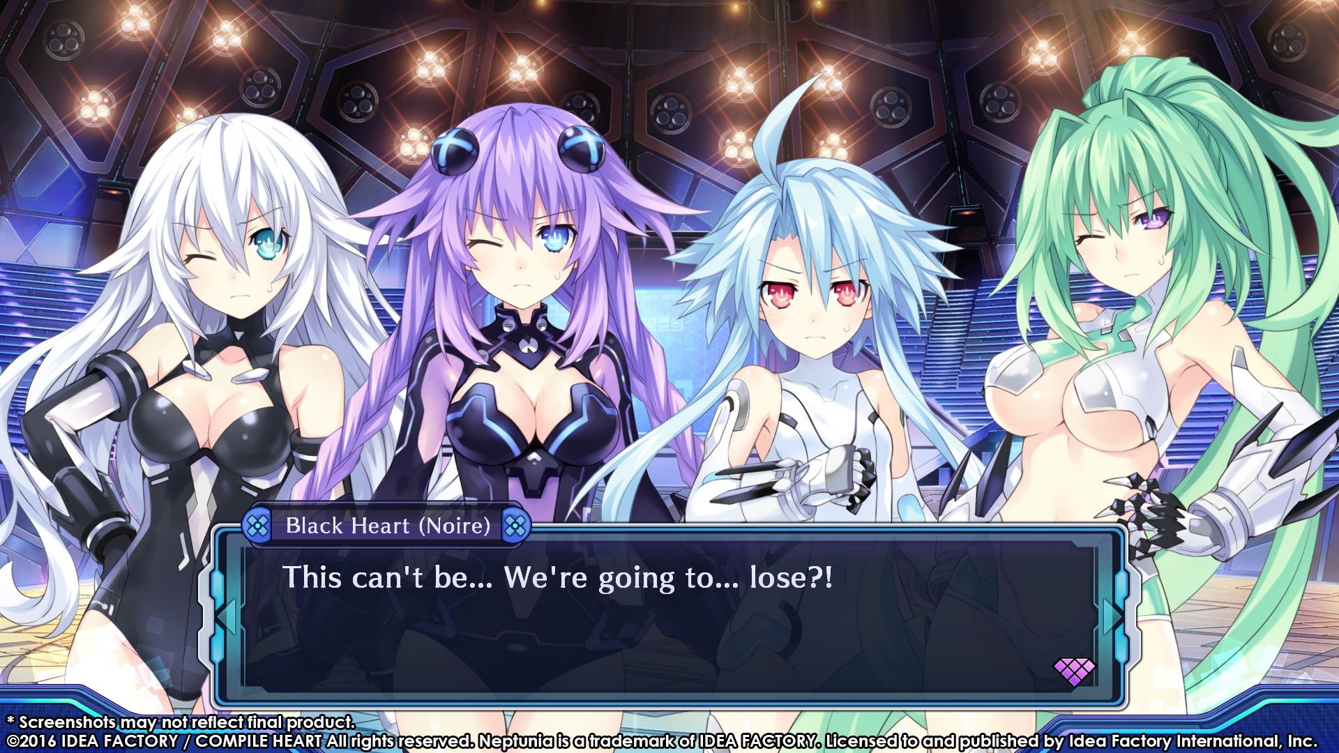 Nuevas imágenes de Megadimension Neptunia VII para Steam