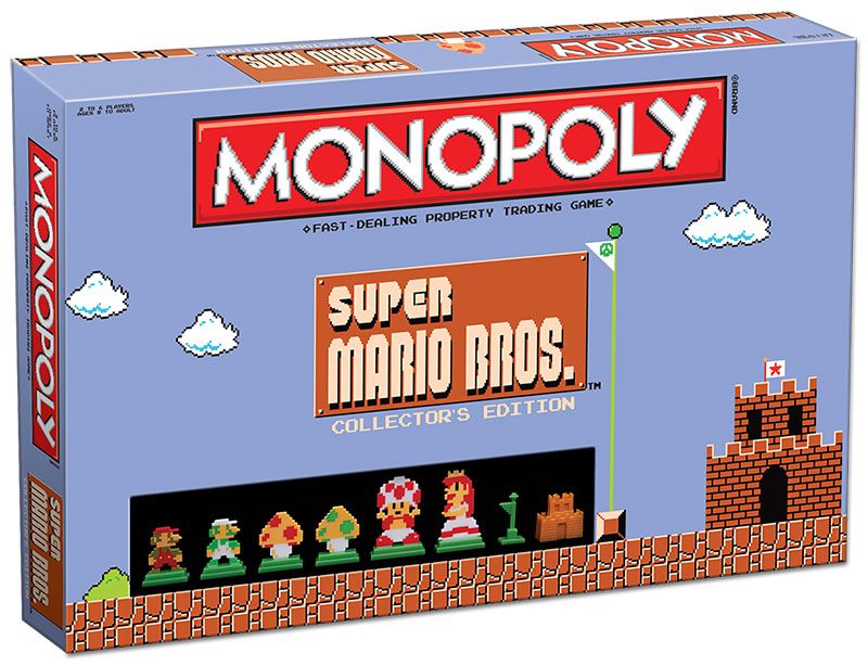 Ya disponible el Monopoly de Super Mario Bros. en edición 8-bits