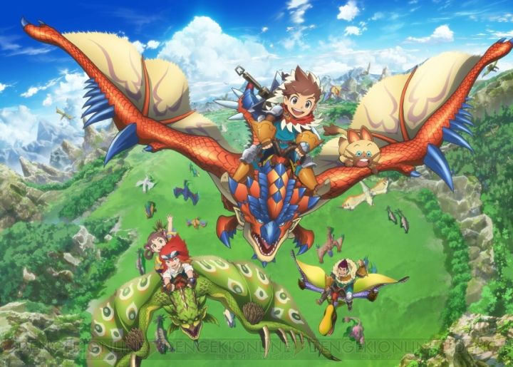 El anime Monster Hunter Stories RIDE ON se estrenará en octubre | Amiibos de Monster Hunter anunciados