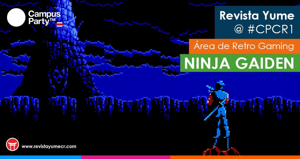 Ninja Gaiden dirá presente en el Campus Party Costa Rica