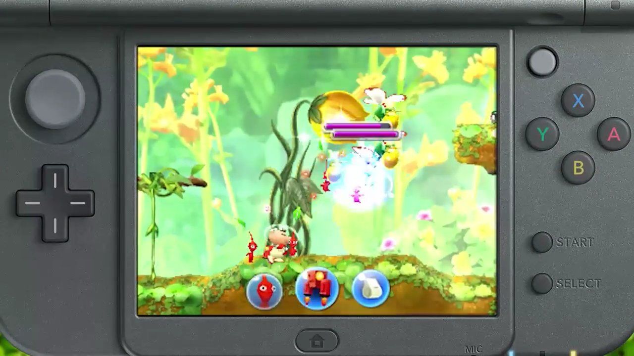 Pikmin llegará a Nintendo 3DS en 2017 con un título de scroll horizontal
