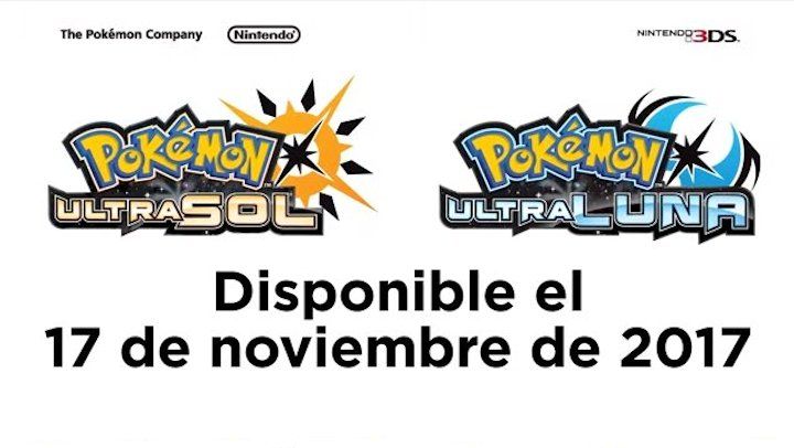 Pokémon Ultra Sun & Ultra Moon llegarán el 17 de septiembre a Nintendo 3DS