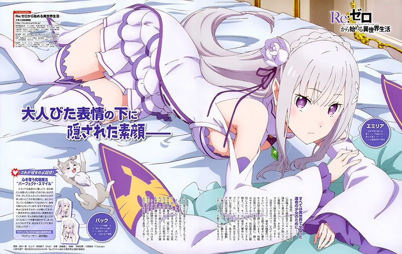 Noticias anime – Re: Zero, Shokugeki no Soma, ”Eiyuu” Kaitai y más