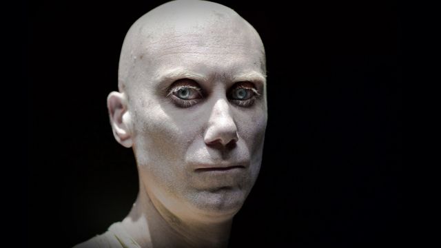 Mira cómo luce Stephen Merchant en el papel de Caliban en Logan (Wolverine 3)