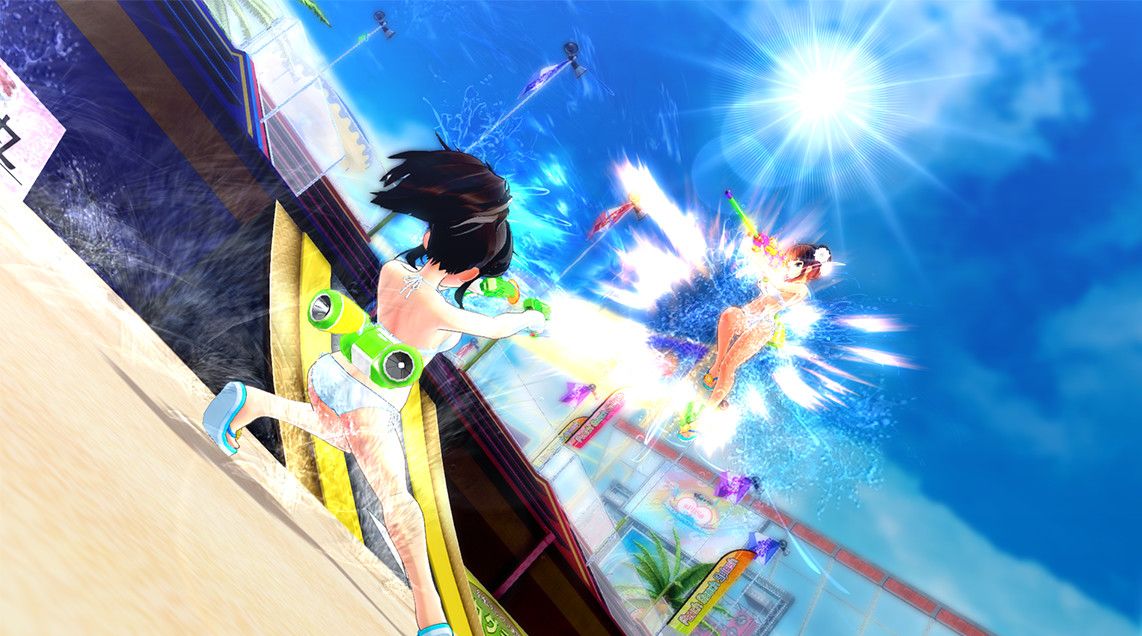 Un teaser del próximo Senran Kagura aparece al final de Peach Beach Splash