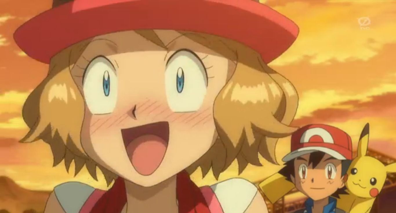 Los fans del anime Pokémon piden que Serena siga su viaje con Ash
